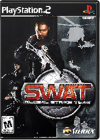 SWAT Global Strike Team PAL Playstation 2  box art